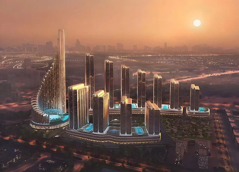 Burj Binghatti Jacob & Co — Exterior View