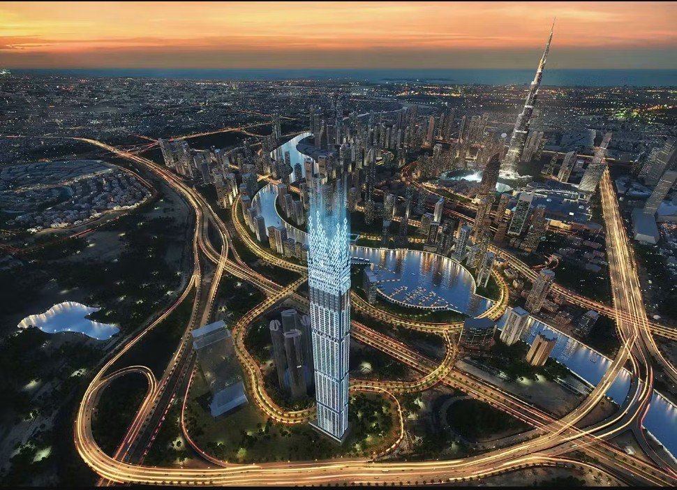 Burj Binghatti Jacob & Co — Exterior View
